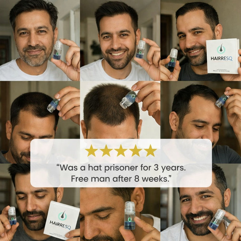 Hair ResQ™ Clinical Regrowth Protocol 2.0 Adenosine + GHK-Cu Targeted Micro-Infusion Delivery
